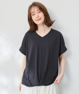 集英社HAPPY PLUS STOREany FAM（エニィファム）/【洗濯機可】カシュクールTシャツ