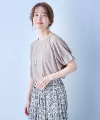 集英社HAPPY PLUS STOREany FAM（エニィファム）/【洗濯機可】タックスリーブドルマンTシャツ