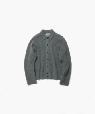 ATON(エイトン)のSUPER KID MOHAIR | ポロカーディガン通販 | 集英社HAPPY PLUS STORE