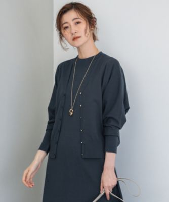 【限定セール！】 23区(ニジュウサンク)の【洗える】ヴィスコースストレッチ トップス