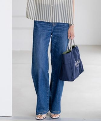 Oggi3月号掲載　23区DENIM ストレッチ ワイドパンツ 23区｜【見上愛さん着用/Oggi3月号掲載/洗える】23区DENIM