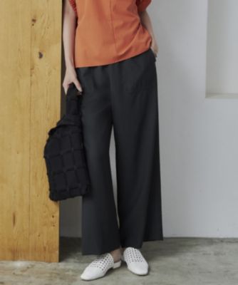 ICB(アイシービー)の【洗える】VIS/NYタンブラーツイル ワイドパンツ