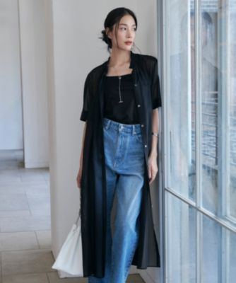 集英社HAPPY PLUS STOREICB（アイシービー）/【洗える】ハイツイストコットンボイル ワンピース