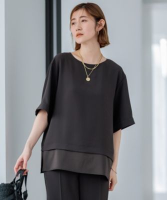 23区(ニジュウサンク)の【洗える】ストレッチジョーゼット