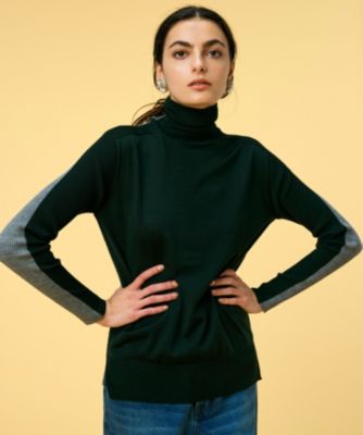 BEIGE, ベイジ 4 LA MONNAIE ラモネタートルネックニット BEIGE, ベイジ 4 LA MONNAIE ラモネタートルネックニット
