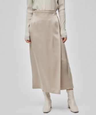 集英社HAPPY PLUS STOREBEIGE，（ベイジ）/FLEUR / ラップスカート