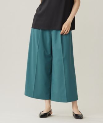 集英社HAPPY PLUS STORE自由区（ジユウク）/【洗える】TWラチネストレッチワイドクロップド パンツ