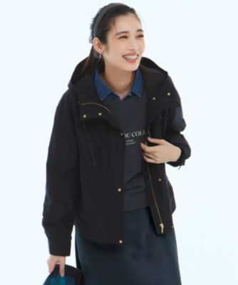 集英社HAPPY PLUS STORE23区 L（ニジュウサンク エル）/【撥水加工/洗える】ブライトタフタ マウンテンパーカー