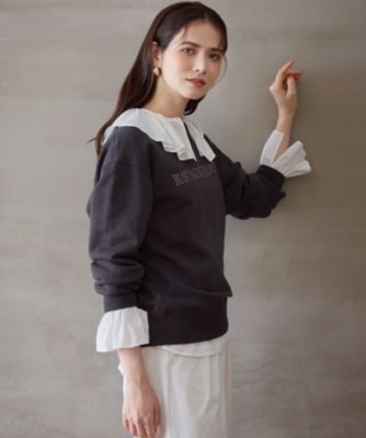 集英社HAPPY PLUS STORE23区 L（ニジュウサンク エル）/【SLOW/一部店舗限定】ハイゲージテリー スウェット