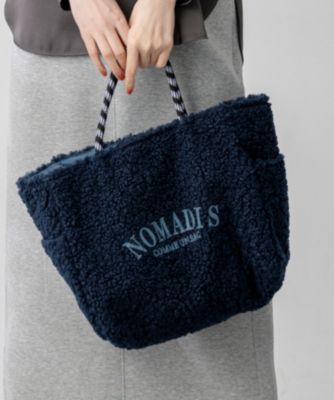 集英社HAPPY PLUS STORE23区（ニジュウサンク）/【新色追加/23区別注カラー】NOMADIS SAC2 W ボア トートバッグ