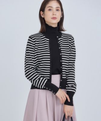 集英社HAPPY PLUS STORE組曲（クミキョク）/【6色展開・UVケア】クルーネックモダンカーディガン