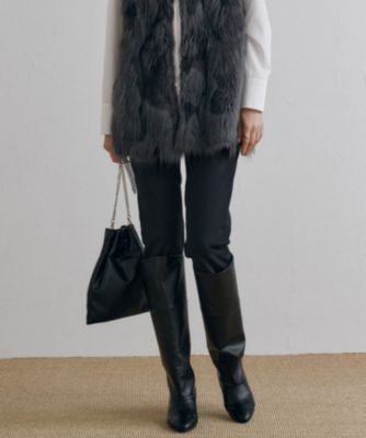 　【洗える】 テックストレッチ レギンスパンツ
