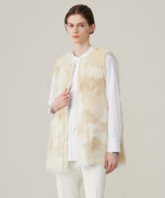 本物✩ムートンコート✩ハイグレード✩柔らか✩軽い✩ファーコート✩ベージュ系 本物✩ムートンコート✩ハイグレード✩柔らか✩軽い✩ファーコート