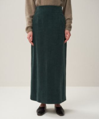 ATON ペンシルスカート　02 ATON(エイトン)の5W COTTON CORDUROY | ペンシルスカート通販