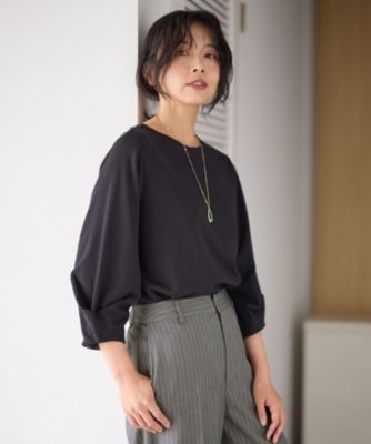 集英社HAPPY PLUS STOREANY（エニィ）/【洗濯機可】袖タックプルオーバー