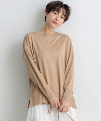 集英社HAPPY PLUS STORE23区 L（ニジュウサンク エル）/【洗える】オータムシャイニー  ニット