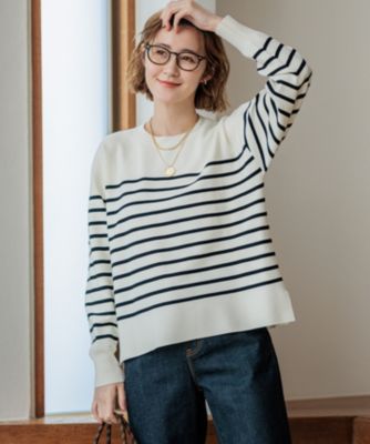 23区(ニジュウサンク)の【洗える】ヴィスコースストレッチ ミラノリブ