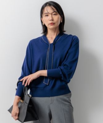 23区 S(ニジュウサンク エス)の【洗える】ウーステッドウール ボウタイ