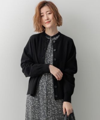 集英社HAPPY PLUS STORE23区（ニジュウサンク）/【Oggi12月号掲載/洗える】ピュアカシミヤ ニットカーディガン