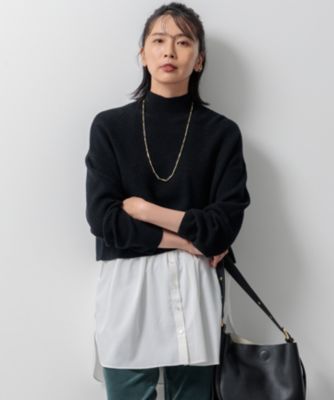 洗える】レイヤードコンビ ニット / 23区 | ファッション通販