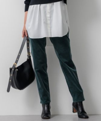 集英社HAPPY PLUS STORE23区 S（ニジュウサンク エス）/【洗える】23区DENIM ベルベットストレッチ ボーイズ テーパードパンツ