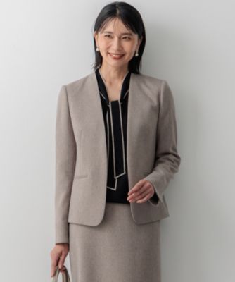 23区(ニジュウサンク)の【洗える】ウールライクカルゼ ノー