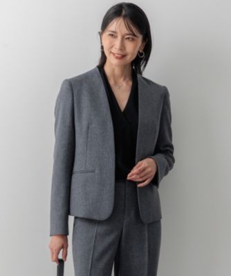 23区 S(ニジュウサンク エス)の【洗える】ウールライクカルゼ ノー