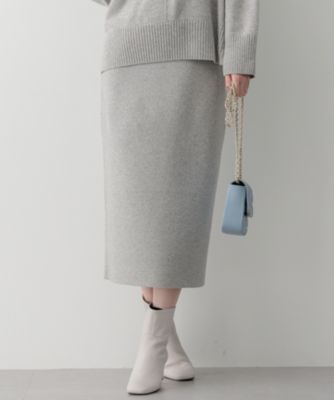 23区 (ニジュウサンク) カシミヤ混ひざ丈スカート 23区 (ニジュウサンク) カシミヤ混ひざ丈スカート スカート