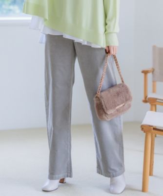 DAMA Collection ダーマ シルク混パンツスーツ DAMA collectionベルベットシルク混高級素材パンツワイドスーツ