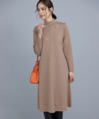 組曲｜Aラインリラクシーニット ワンピース | Rakuten Fashion