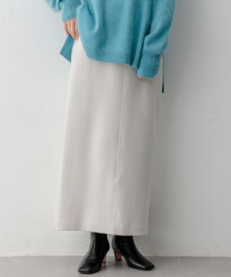 集英社HAPPY PLUS STORE23区 L（ニジュウサンク エル）/【洗える】コンフォートダンボールジャージー スカート
