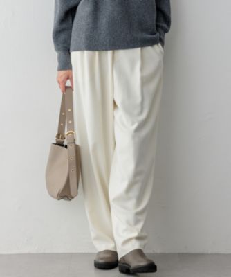 ナチュラルストレッチサキソニー バレル パンツ ナチュラルストレッチサキソニー バレル パンツ / 23区