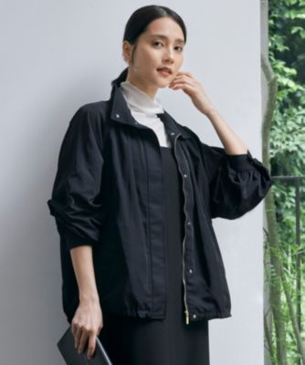 新品　自由区　ブライトメモリーツイル ブルゾン　ジャケット　スプリングコート38 洗える】ブライトメモリーツイル ブルゾン / 自由区 | ファッション