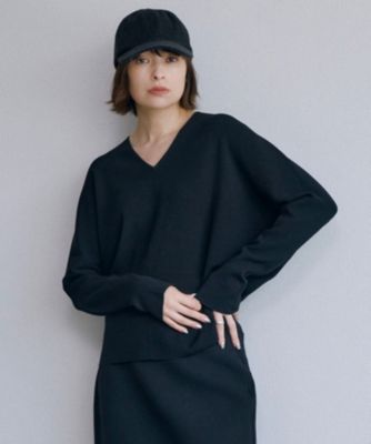 ICB(アイシービー)の【洗える】 クロスコンビ Vネックプルオーバー通販 