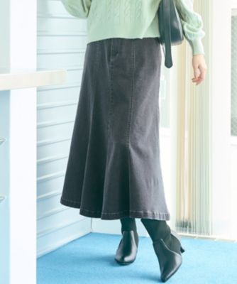 any SiS（エニィスィス）の「【洗える】マリンディテールシャンブレー スカート（スカート）」 - WEAR