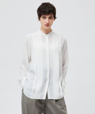 ファッション人気ブランドランキング BEIGE，(ベイジ)の【洗える】STOW フロントタックブラウス通販 / トップス