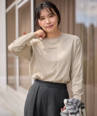 集英社HAPPY PLUS STOREany FAM（エニィファム）/【洗濯機可】チビロゴロングスリーブＴシャツ
