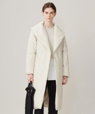 お値下げ！完売商品iCB アイシービー大きいサイズコート CLASSY.1月号掲載】WoolRever ロングコート（トレンチコート