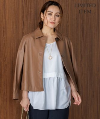 23区L大きいサイズ46ブラウス