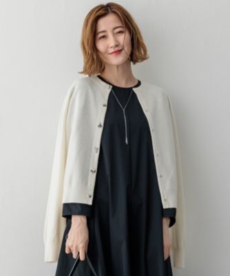集英社HAPPY PLUS STORE23区 L（ニジュウサンク エル）/ビジューニット カーディガン