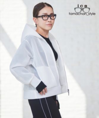 ICB×tamachan_style コラボ パーカー パールチェーンネックレス ICB×tamachan_style コラボ パーカー パールチェーンネックレス