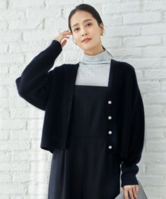 自由区(ジユウク)の【洗える】ウールカシミヤブレンドラメスパンコール 