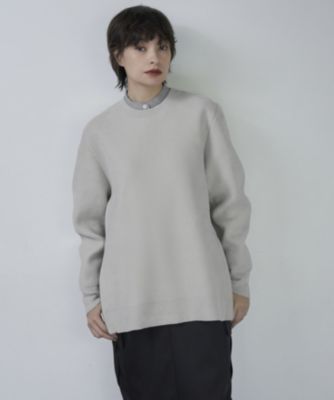 @洗える】コットンシェニール コクーンスリーブニット ICB(アイシービー)の【洗える】コットンシェニール コクーンスリーブ