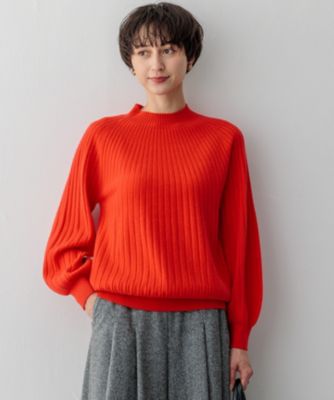 メル80312さん専用 23区(ニジュウサンク)のセミウーステッド モックネック ニット通販