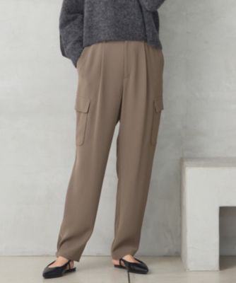 自由区(ジユウク)の【洗える】ダブルクロスカーゴ パンツ通販 eclat 