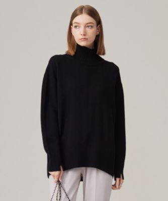 集英社HAPPY PLUS STOREICB（アイシービー）/【洗える】ソフトカシミヤミックス ハイネックニット