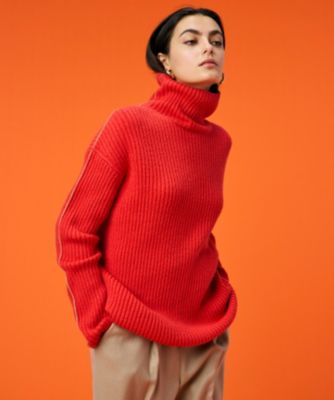 BEIGE, - 【美品】  BEIGE， / ベイジ | MORVAH モヘア ナイロン ウール 袖 ギャザー Vネック ニット | 4 | ブラウン | レディース 美品】 BEIGE， / ベイジ | MORVAH モヘア ナイロン ウール 袖