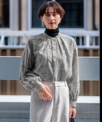 23区 L(ニジュウサンク エル)の【洗える】モノクロトーンプリント 