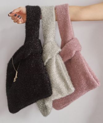 集英社HAPPY PLUS STOREANY SIS（エニィスィス）/ラメニット バッグ