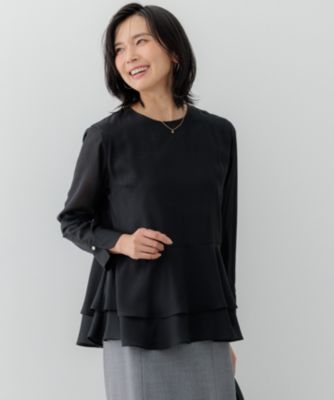 23区 S(ニジュウサンク エス)の【洗える】テプラマットシフォン 